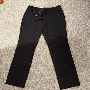 NWT Apt 9 The Torrie Straight, Mid-Rise Pants